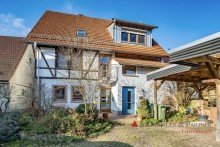 Ansicht RUHIGER PLATZ IM GR�NEN - Lichtdurchflutetes Architektenhaus f�r Naturliebhaber in Nussloch-Maisbach