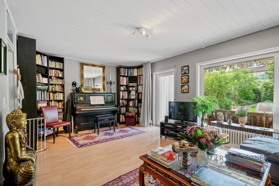 Wohnzimmer Reihenmittelhaus Wiesbaden