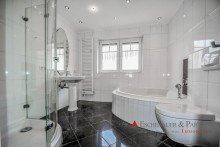 Badezimmer �BER DEN D�CHERN VON NU�LOCH - Gro�e Dachgeschosswohnung mit  toller Dachterrasse