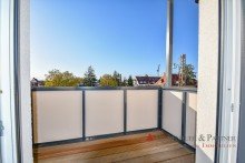 Balkon NEUBAU ERSTBEZUG - M�bliertes Apartment mit vielen Extras im luxuri�sen Studentenwohnheim.