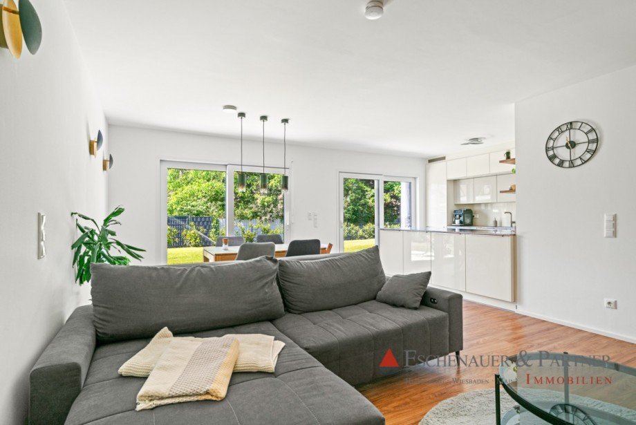 Wohnzimmer Doppelhaush�lfte Reilingen