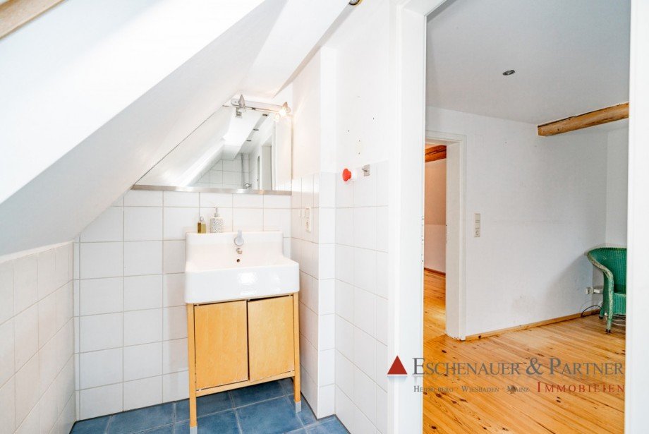 Bad im DG Einfamilienhaus Heidelberg