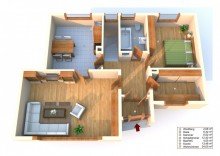 Grundriss Kleines freistehendes Einfamilienhaus in Idyllischer Wohnlage - K�UFERPROVISIONSFREI