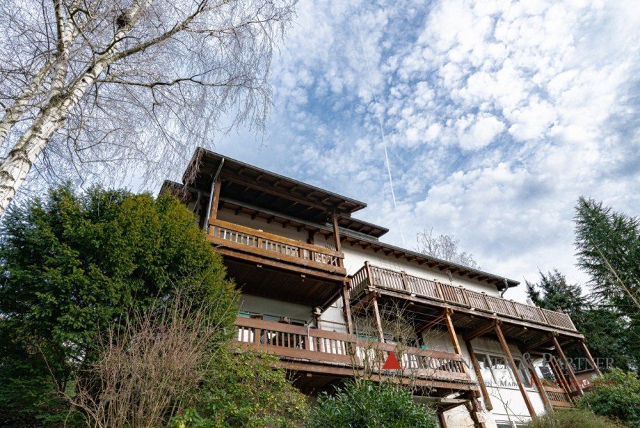 Hausansicht Maisonettewohnung Heidelberg