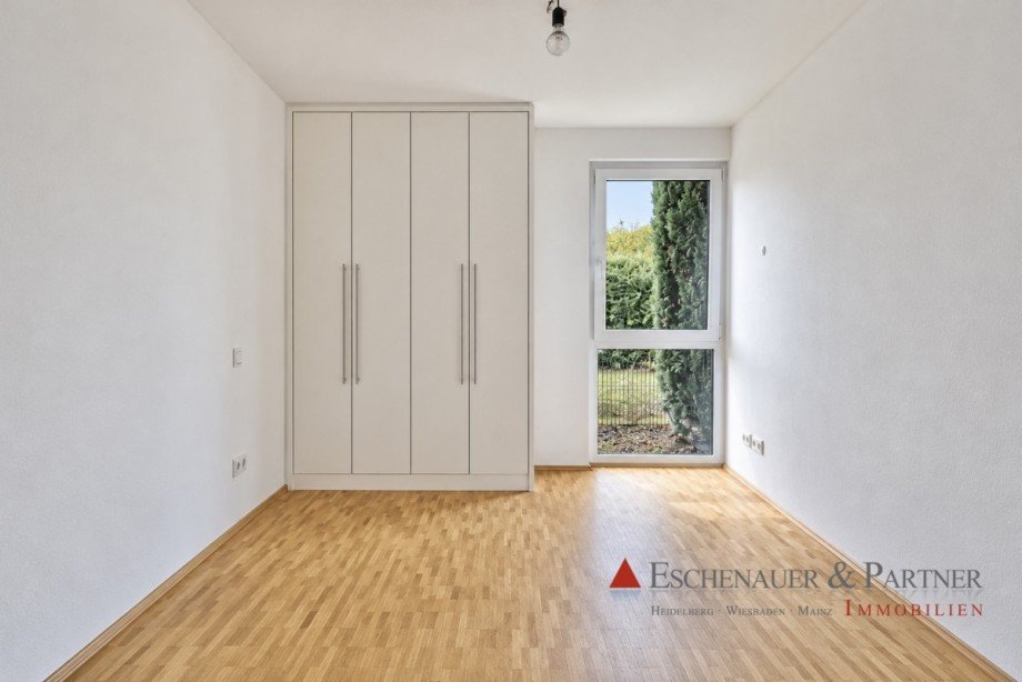Schlafzimmer Erdgeschosswohnung Weinheim
