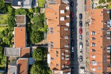 Luftaufnahme Altbaucharme in Bestlage - Stilvolle 2,5-Zimmer-Wohnung mit Balkon in der Heidelberger Weststadt