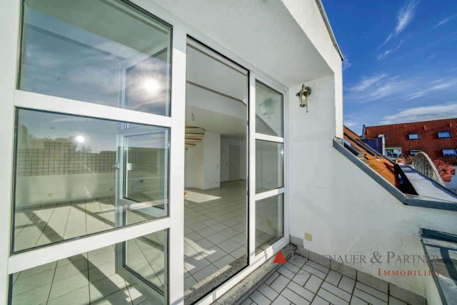 Balkon Dachgeschosswohnung Schwetzingen