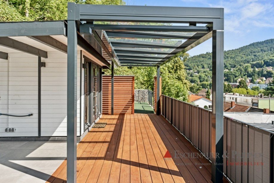 Terrasse 3 Penthousewohnung Heidelberg