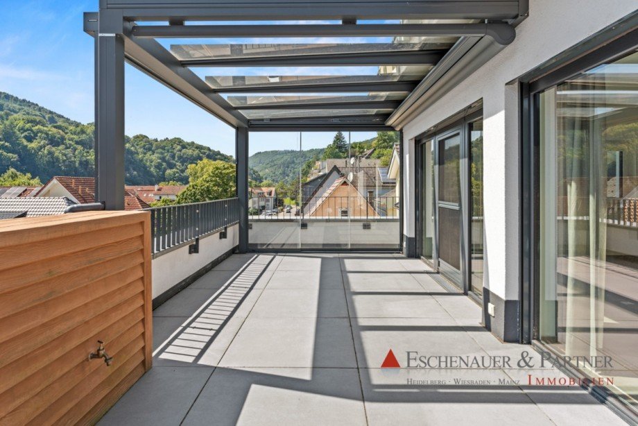 Terrasse 1 Penthousewohnung Heidelberg