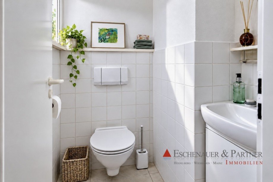 G�ste-WC EG Einfamilienhaus Heidelberg