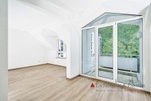 Essecke Gem�tliche Dachgeschoss-Maisonette-Wohnung mit Balkon nahe dem historischen Altstadtkern