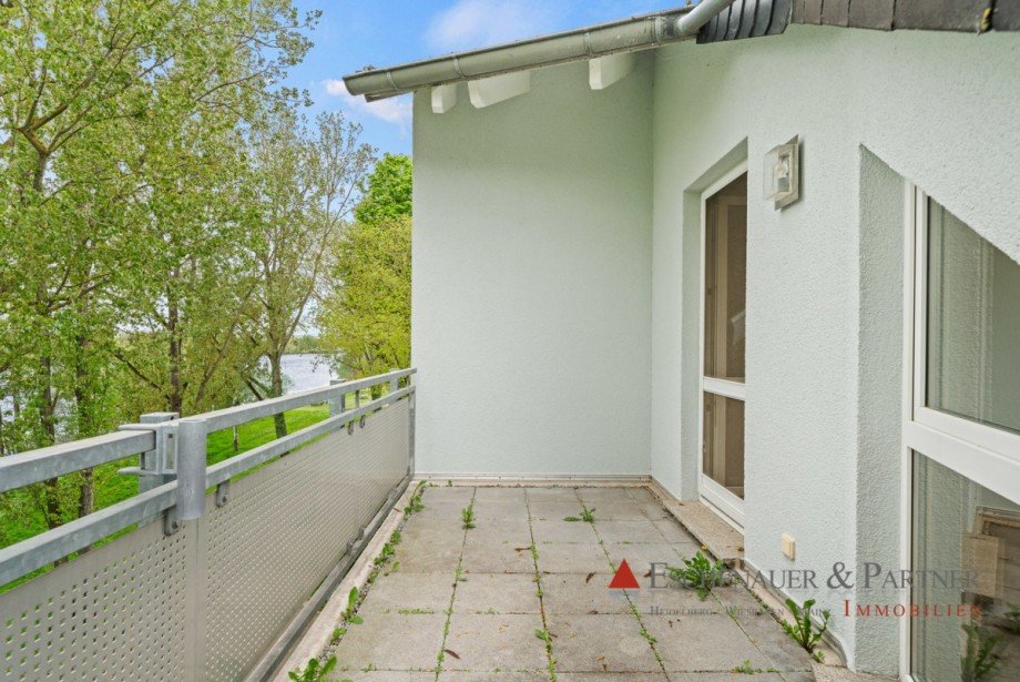 Balkon Dachgeschosswohnung Hochheim am Main
