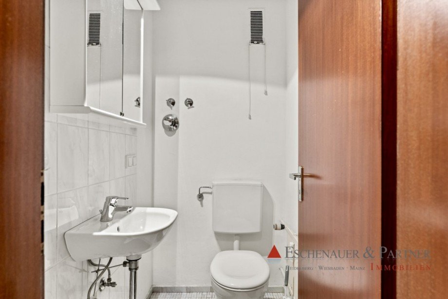 WC Etagenwohnung Heidelberg / Schlierbach