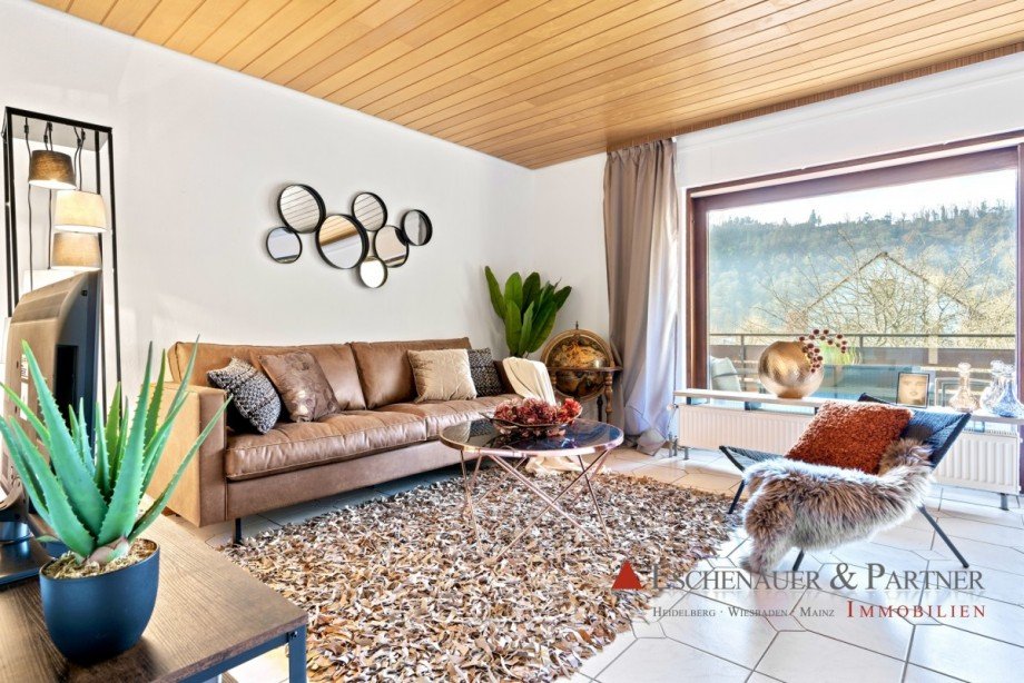 Wohnzimmer Einfamilienhaus Neckarsteinach