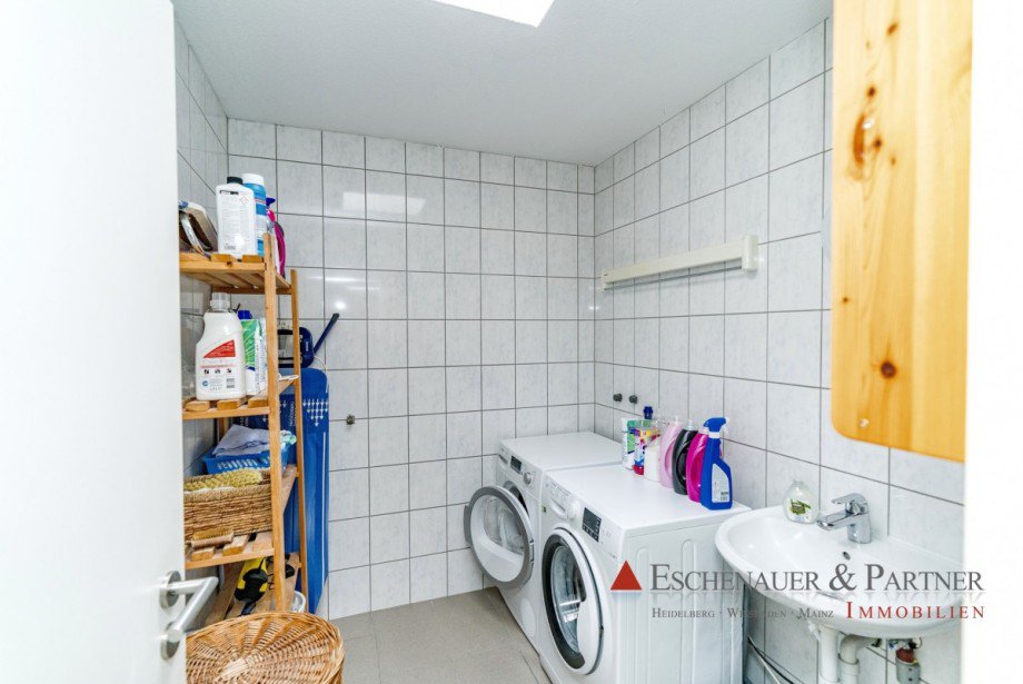 Waschk�che Einfamilienhaus Weinheim