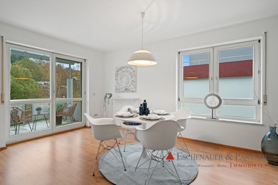 Wohnzimmer Maisonettewohnung Heidelberg
