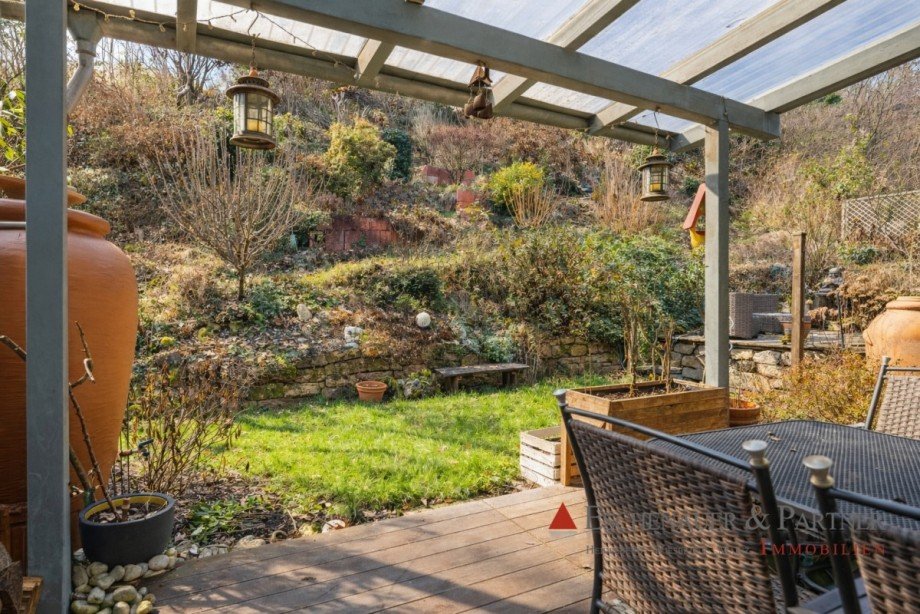 Garten Reihenmittelhaus Heidelberg