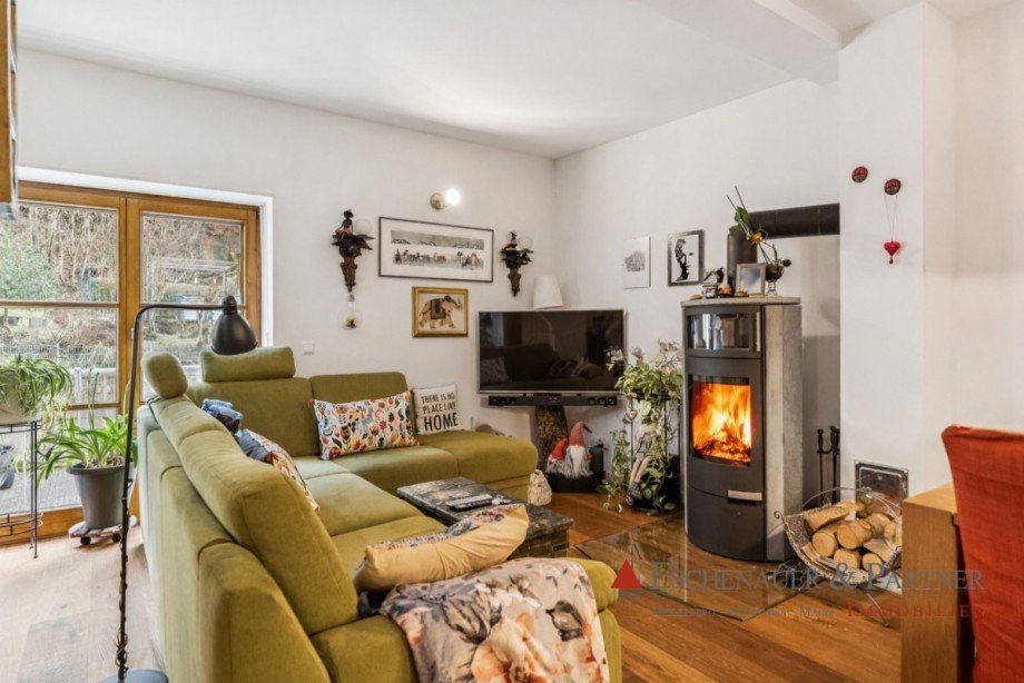 Wohnzimmer 1.OG Reihenmittelhaus Heidelberg