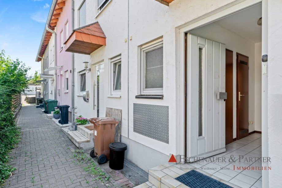Hauseingang Reihenhaus Leimen