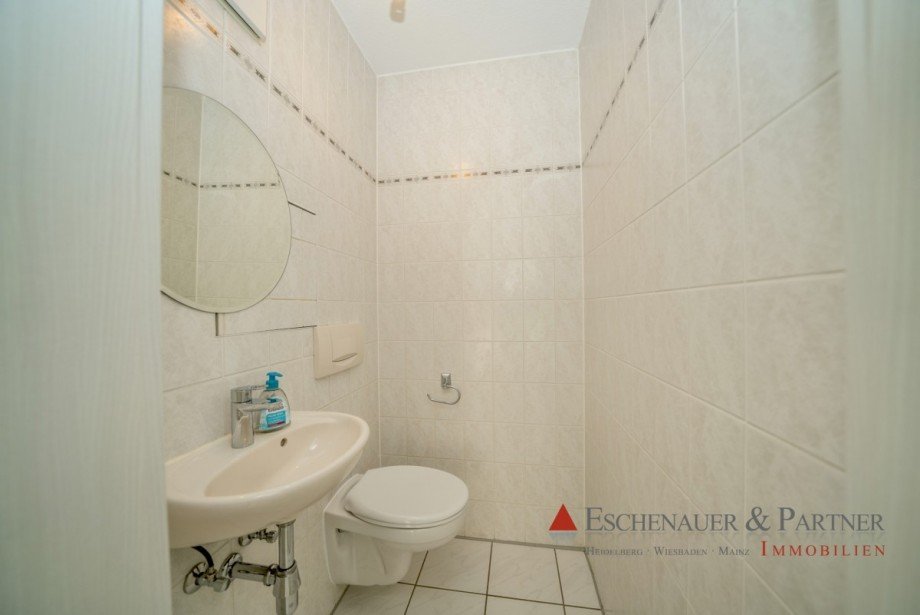 G�ste-WC Dachgeschosswohnung Schwetzingen