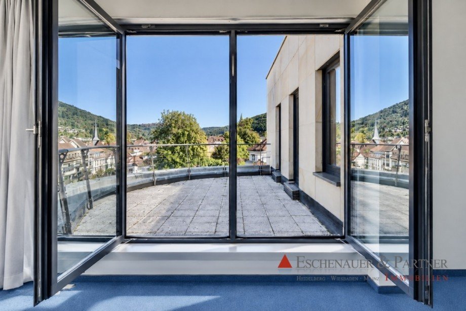 Ausblick B�rohaus Neckargem�nd