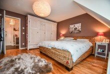 Schlafzimmer Dachgeschoss-Maisonette-Wohnung in toller Wohnlage von Heidelberg-Handschuhsheim