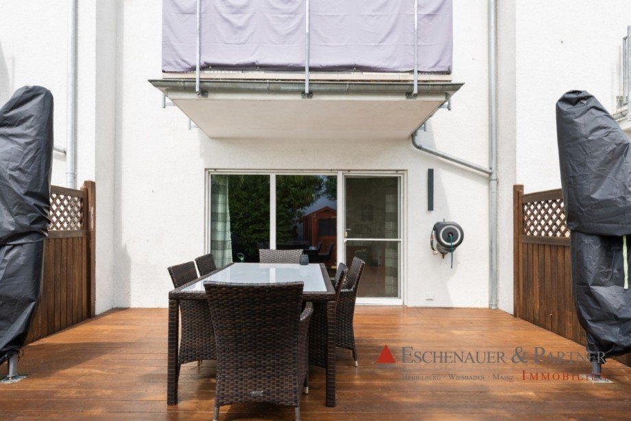 Terrasse Reihenmittelhaus Wiesbaden / Erbenheim