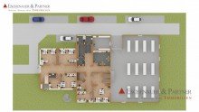Grundriss EG Ihr neuer Betriebsstandort zur Miete - Gepflegtes B�rogeb�ude mit Montage- und lagerhalle