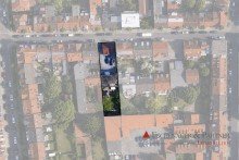 Luftbild Grundst�ck Premium-Wohnprojekt in Neuenheim - Grundst�ck mit Bestand und Neubaupotenzial