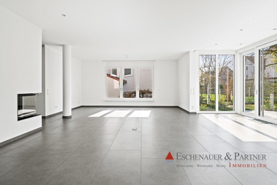 Wohnzimmer Einfamilienhaus Mannheim / Seckenheim