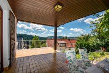 Terrasse Gro�z�giges Einfamilienhaus mit herrlichem Blick ins Gr�n der Umgebung