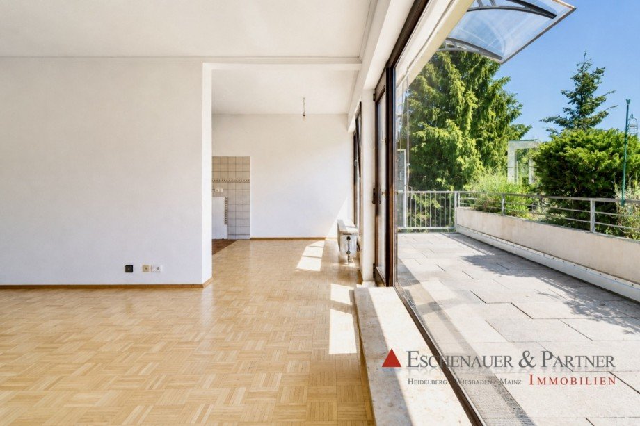 Wohnzimmer Etagenwohnung Heidelberg / Ziegelhausen